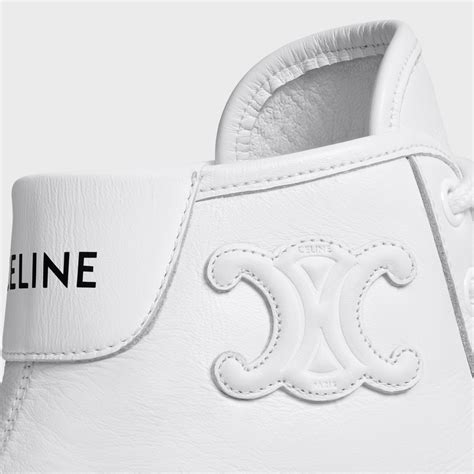 celine white platform sneakers|celine alan sneakers.